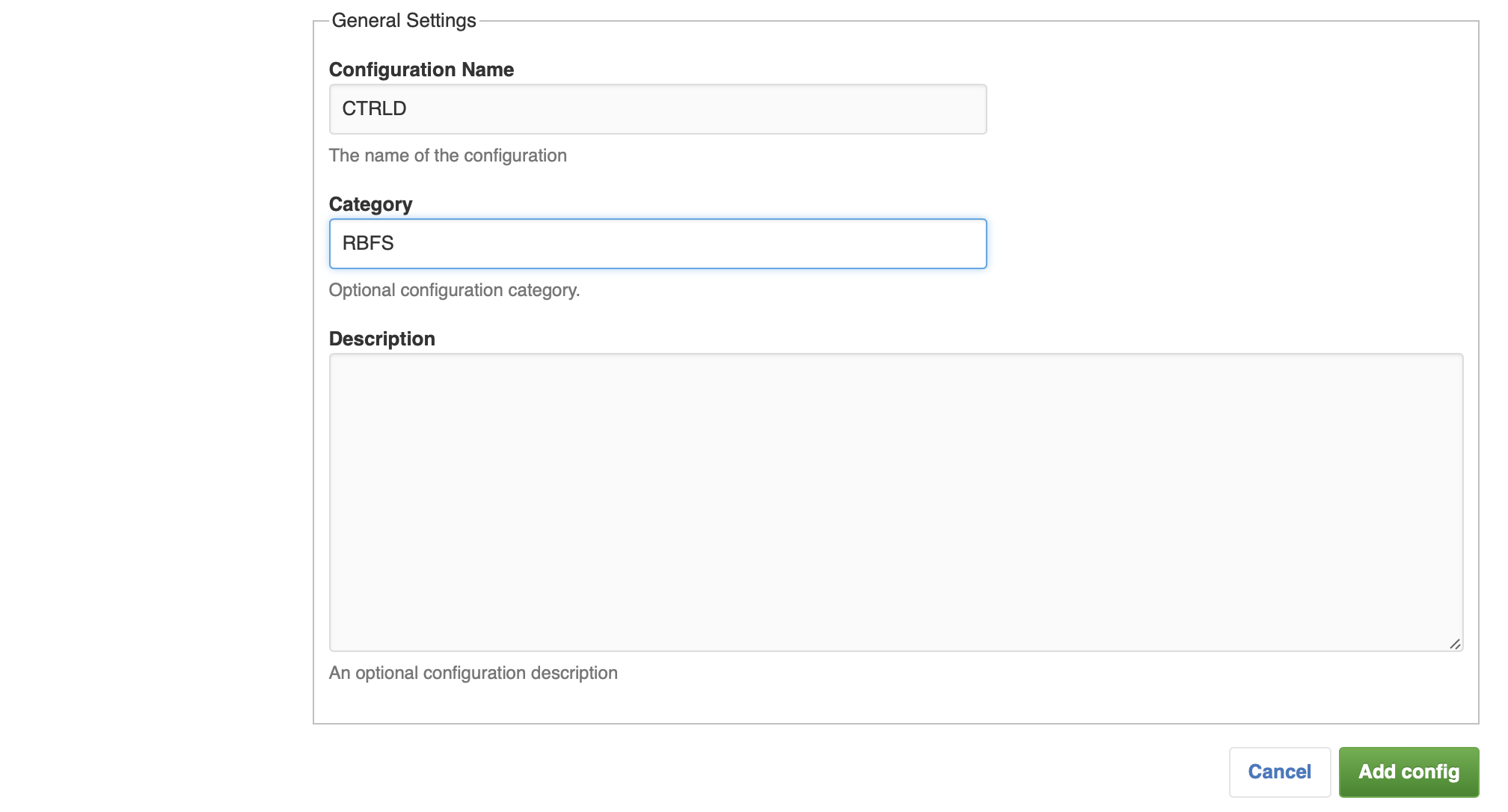 rbms metric config ctrld2